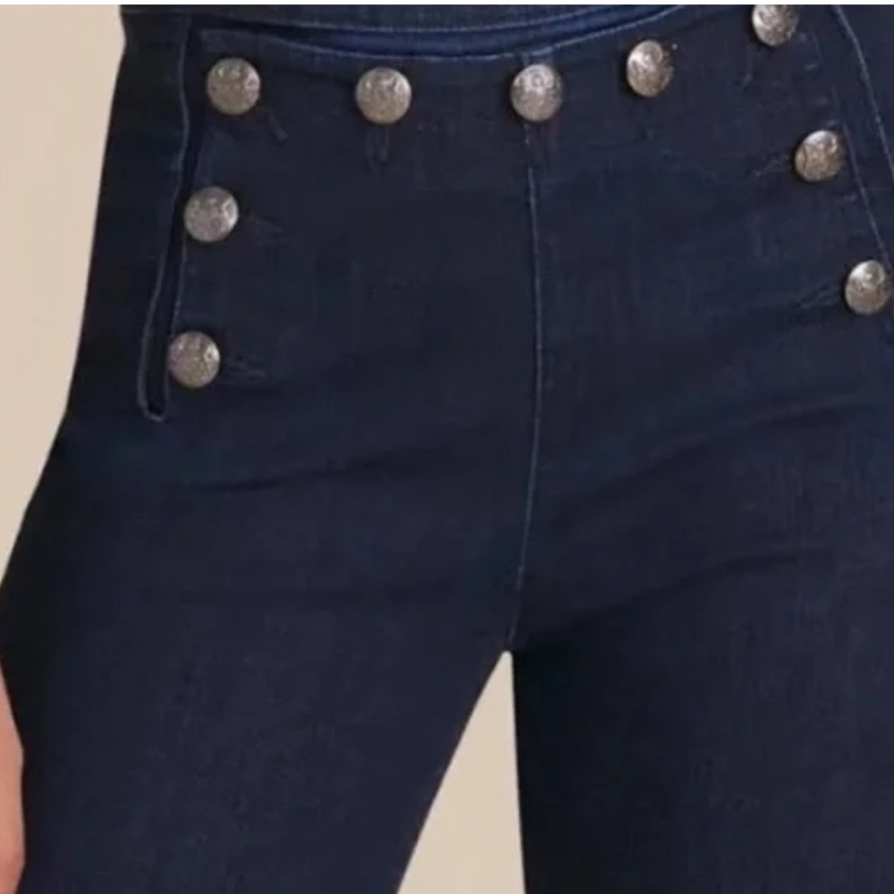 Veronica Beard Jane High-Rise Skinny Jeans In Indigo Size 29 Excellent Condition - Picture 2 of 12
